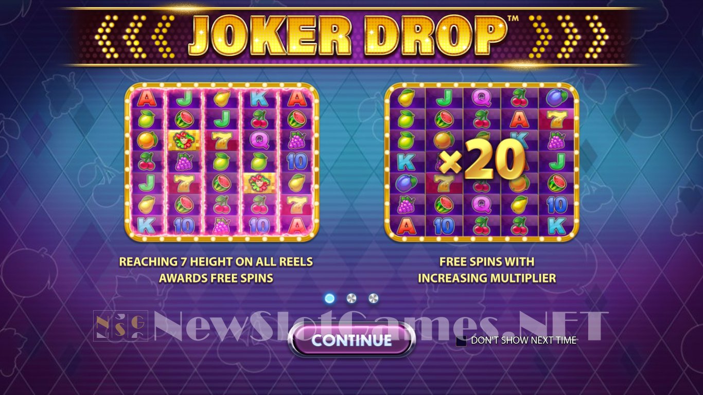 Joker Drop Slot Demo Image