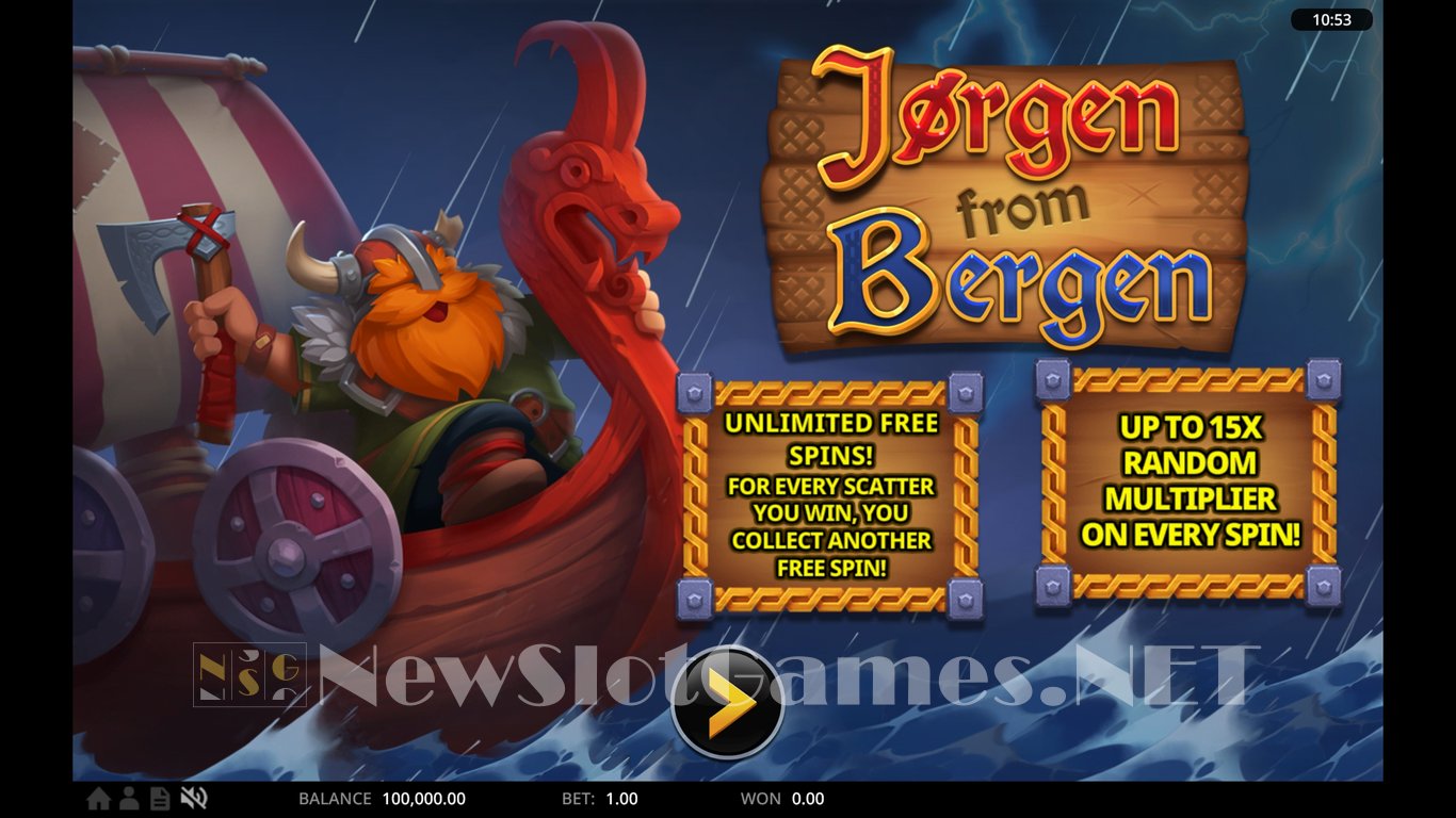 Jorgen from Bergen Slot Demo Image