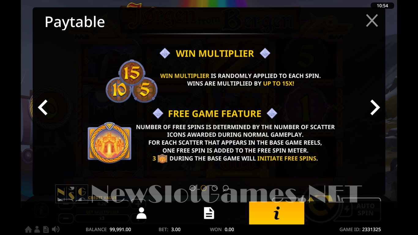 Jorgen from Bergen Slot Slot Image in Demo - pic. 5