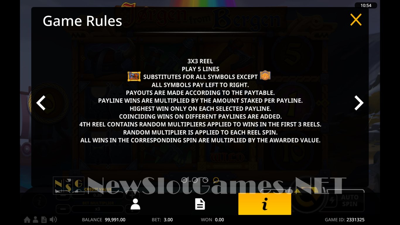 Jorgen from Bergen Slot Slot Image in Demo - pic. 7