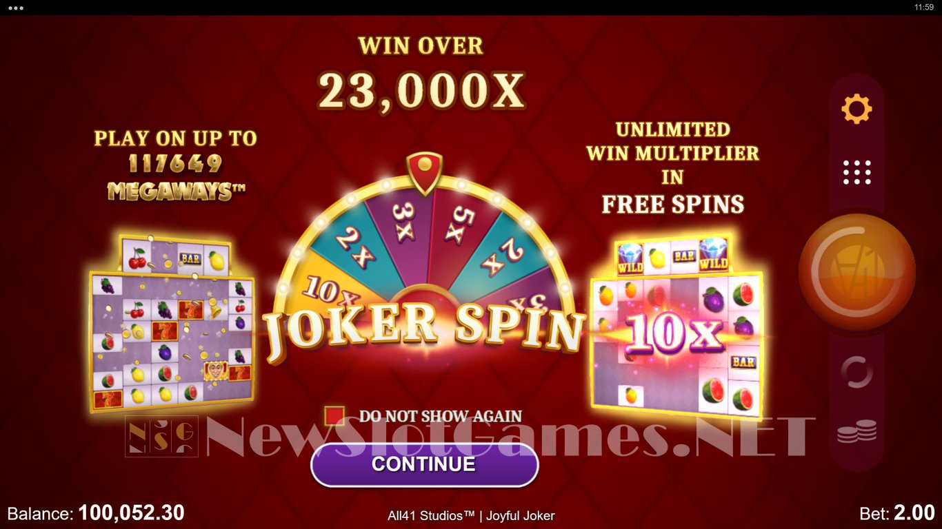 Joyful Joker Megaways Slot Demo Image