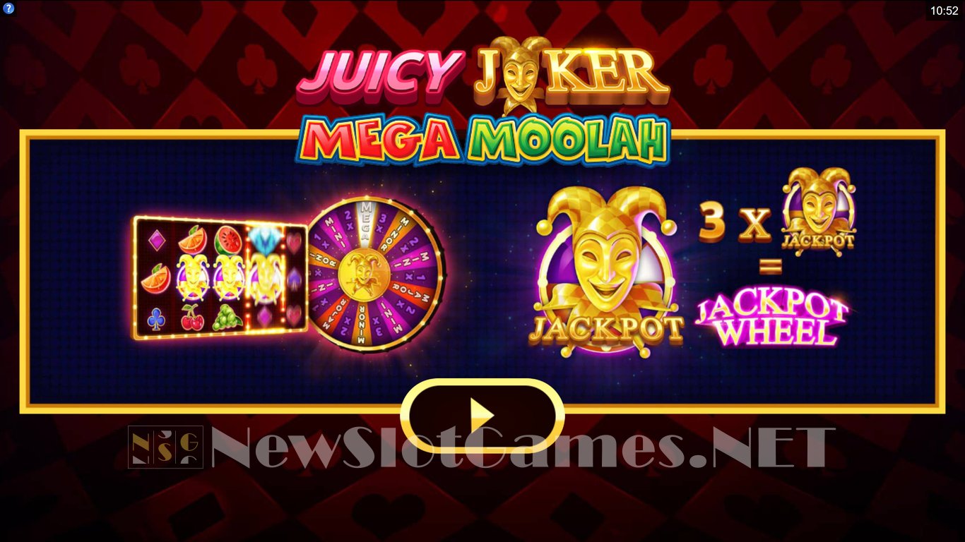 Juicy Joker Mega Moolah Slot Demo Image