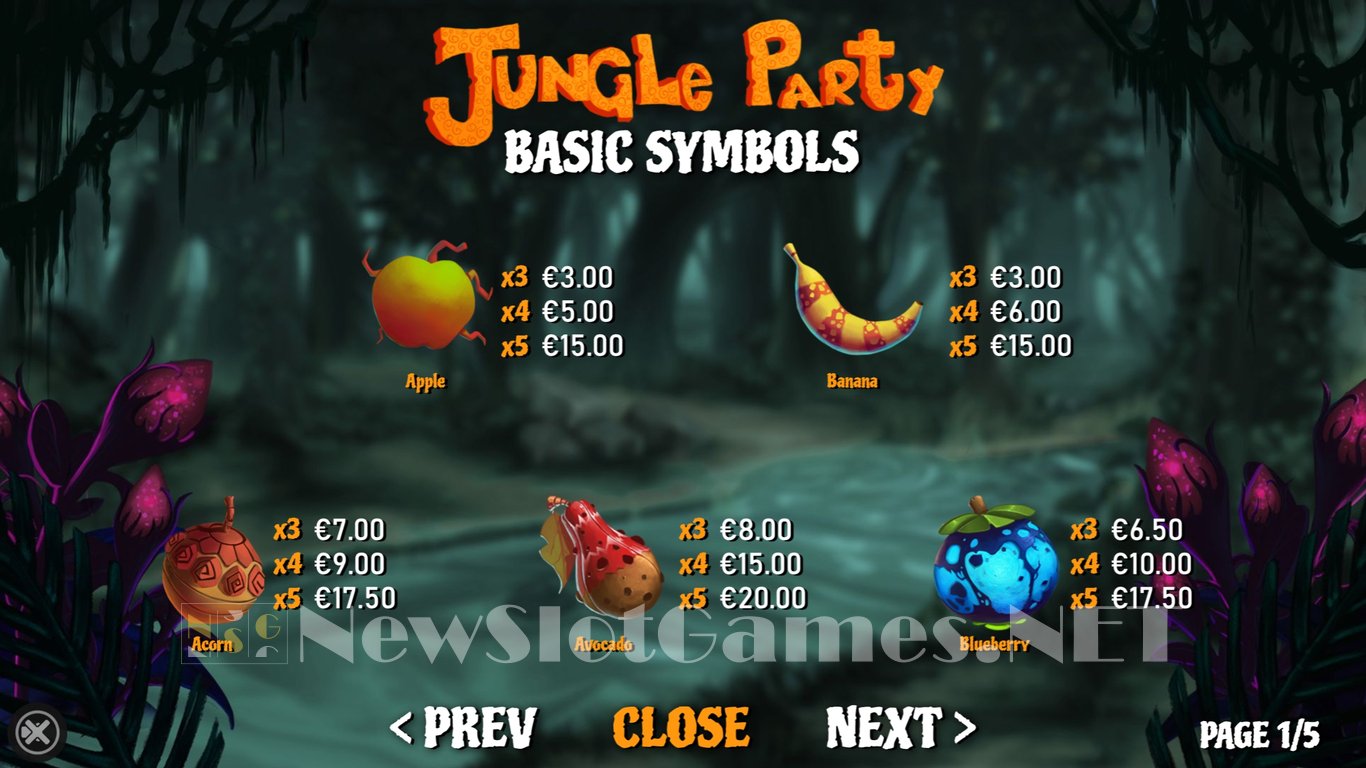 Jungle Party Slot Slot Image in Demo - pic. 4