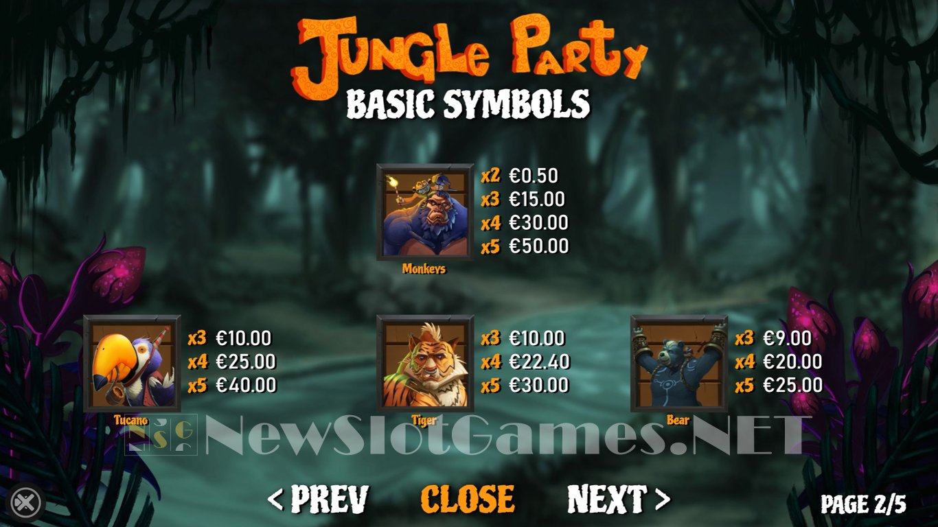 Jungle Party Slot Slot Image in Demo - pic. 5