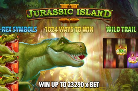 Jurassic Island 2 Slot Logo
