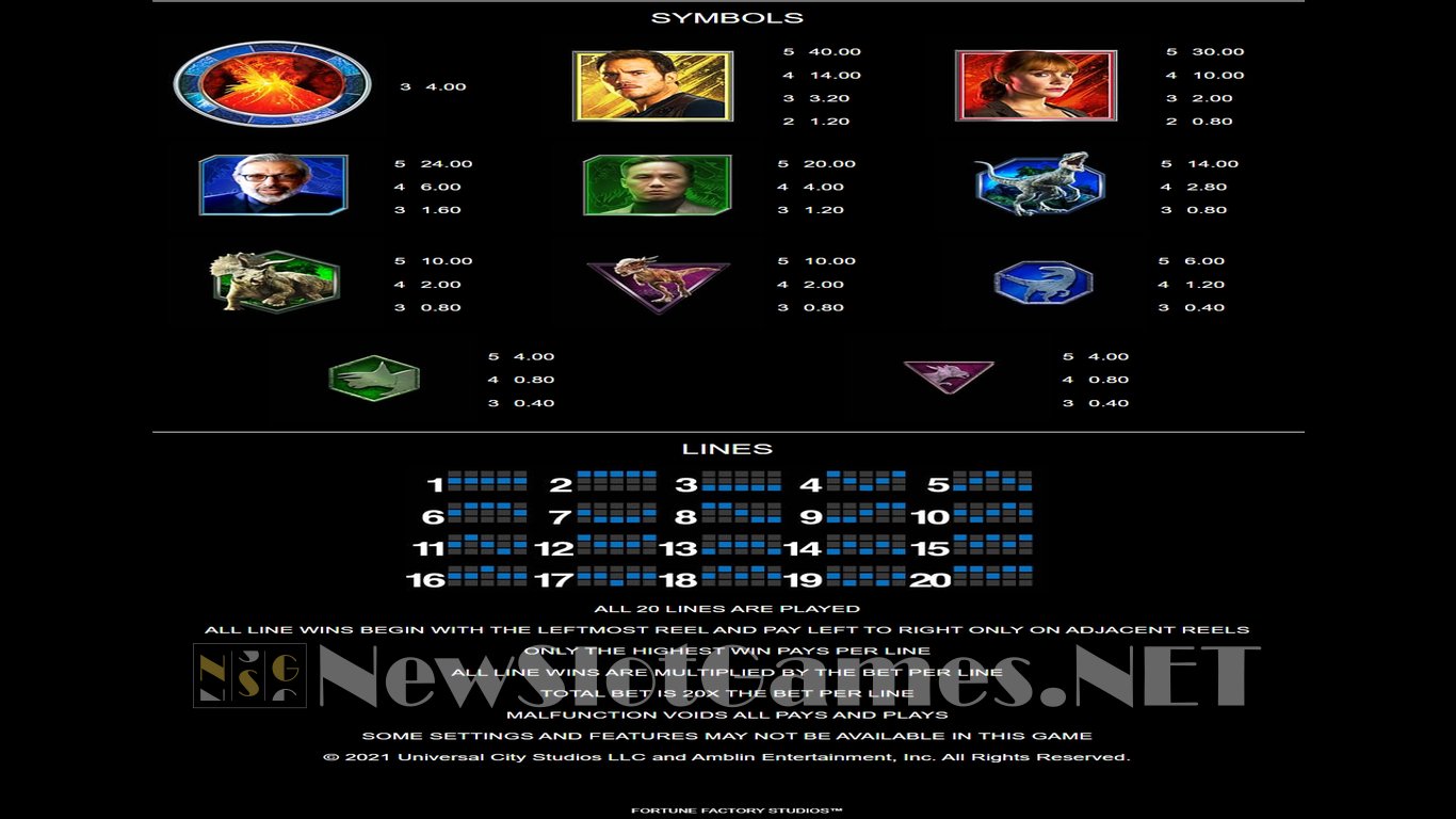 Jurassic World Raptor Riches Slot Slot Image in Demo - pic. 11