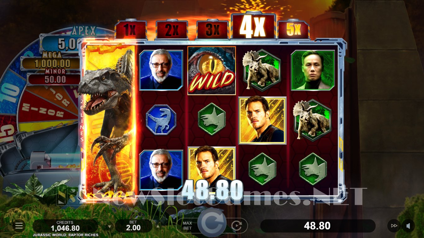 Jurassic World Raptor Riches Slot Slot Image in Demo - pic. 2