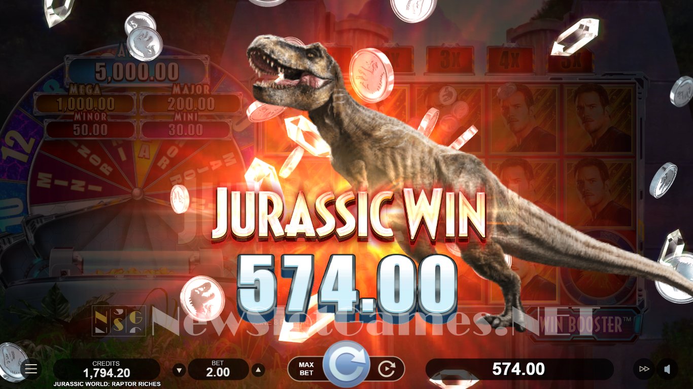 Jurassic World Raptor Riches Slot Slot Image in Demo - pic. 3