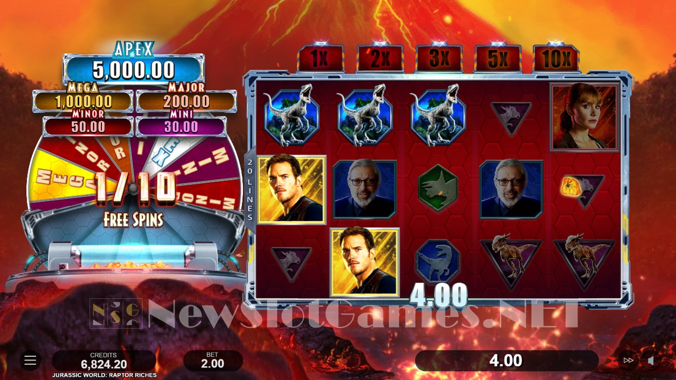 Jurassic World Raptor Riches Slot Slot Image in Demo - pic. 5