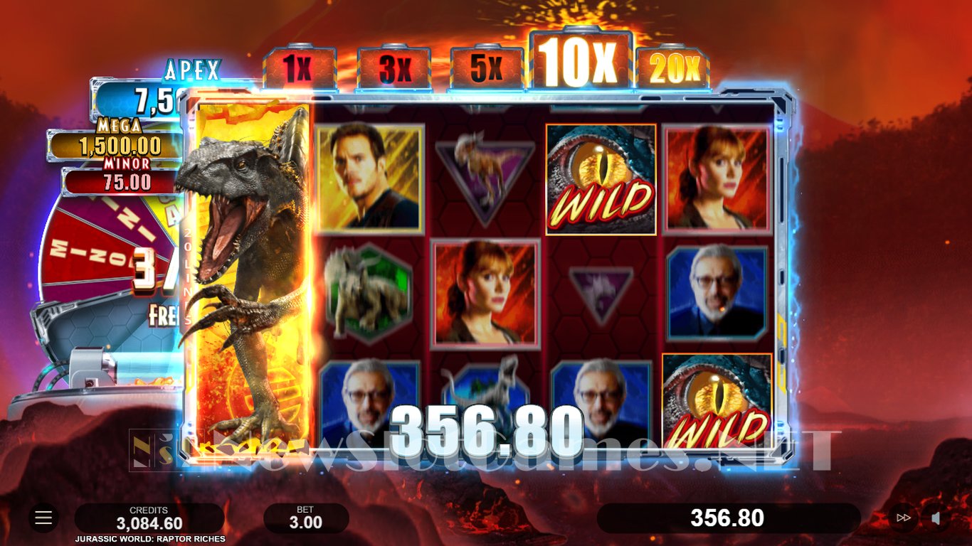 Jurassic World Raptor Riches Slot Slot Image in Demo - pic. 7