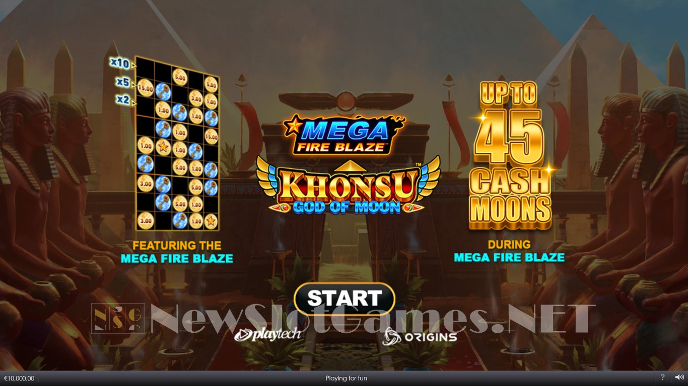Khonsu God of Moon Slot Demo Image