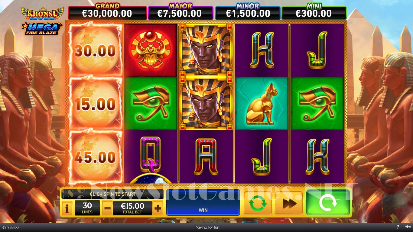 Khonsu God of Moon Slot Slot Image in Demo - pic. 2