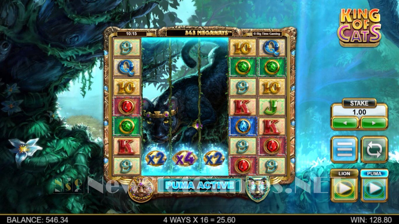 King of Cats Megaways Slot Slot Image in Demo - pic. 2