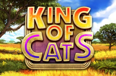 King of Cats Megaways Slot Logo