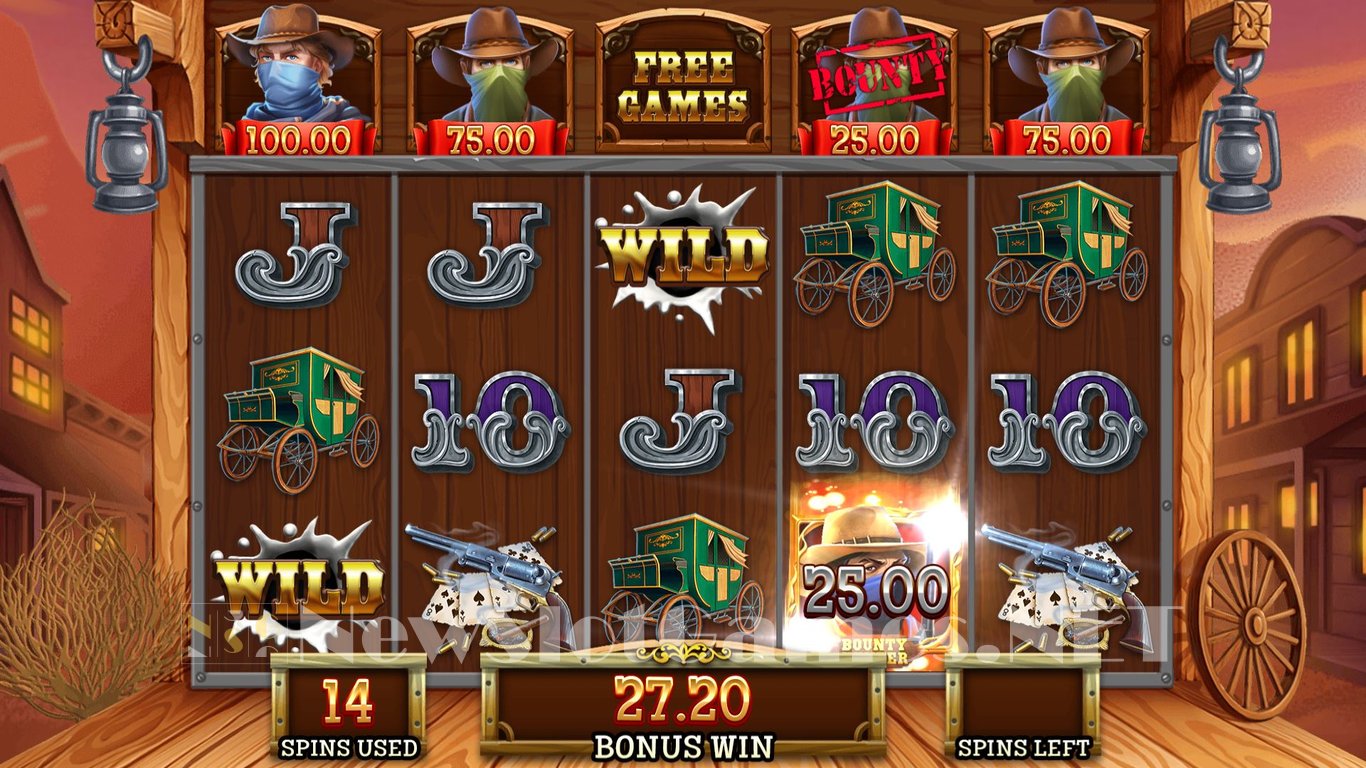 King of the West Slot Demo Image