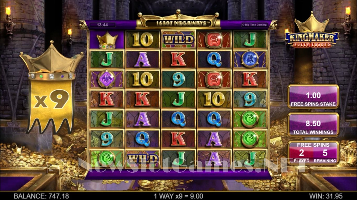 Kingmaker Fully Loaded Slot Slot Image in Demo - pic. 10