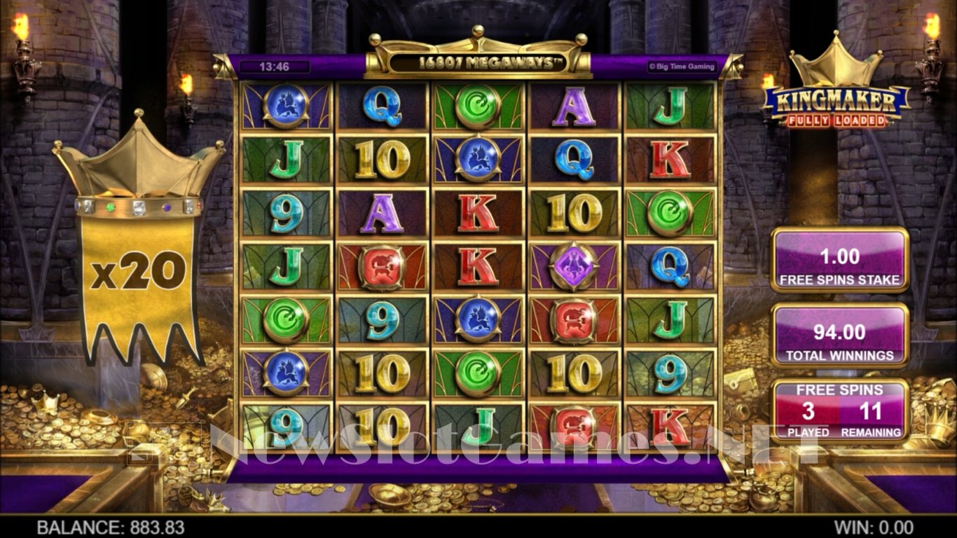 Kingmaker Fully Loaded Slot Slot Image in Demo - pic. 11
