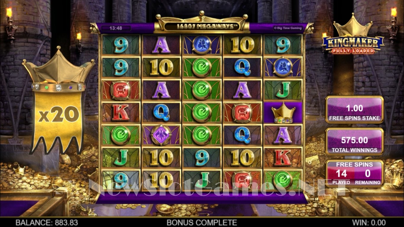 Kingmaker Fully Loaded Slot Slot Image in Demo - pic. 12