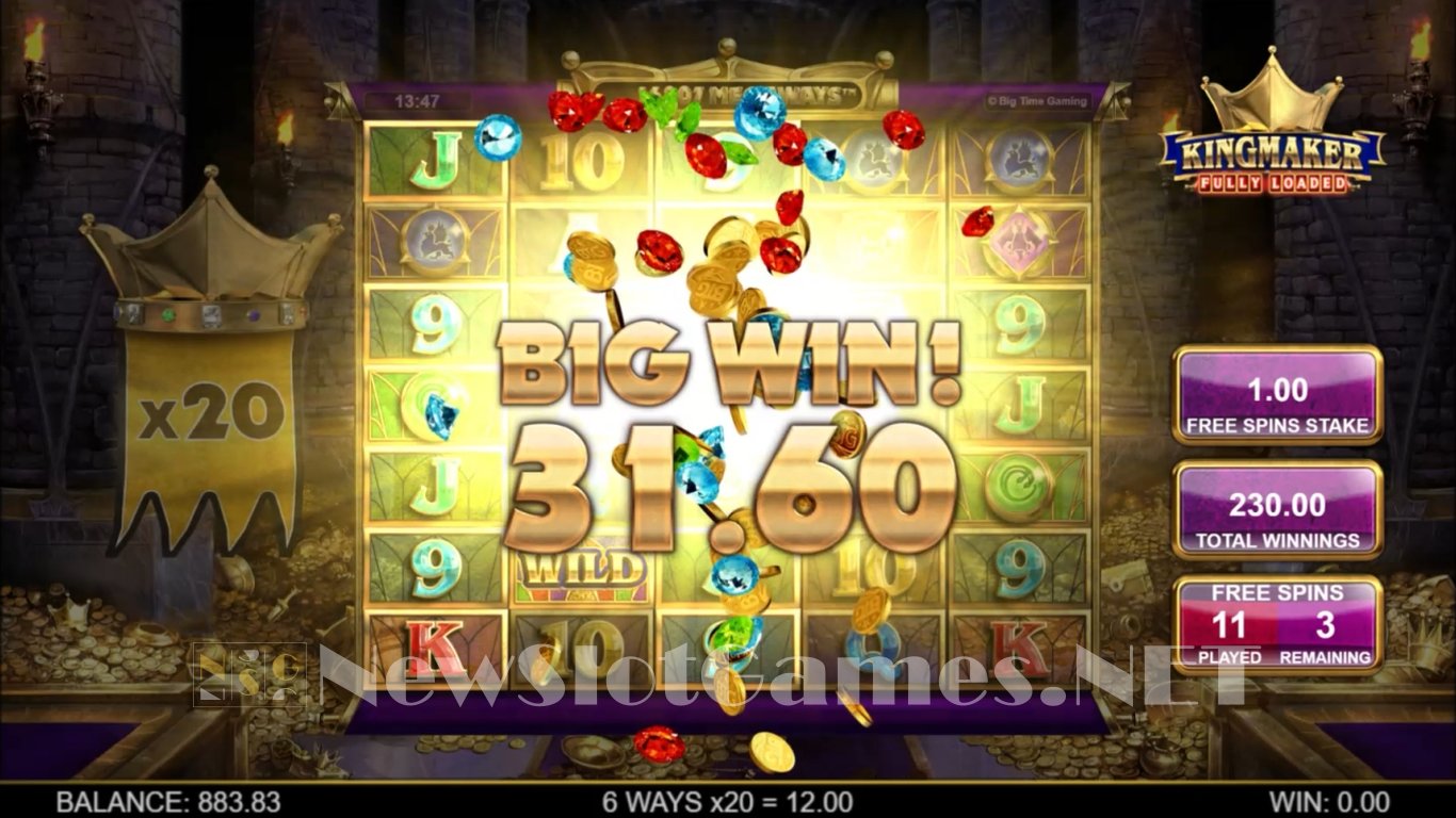 Kingmaker Fully Loaded Slot Slot Image in Demo - pic. 13
