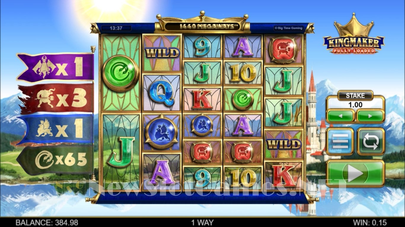 Kingmaker Fully Loaded Slot Slot Image in Demo - pic. 2