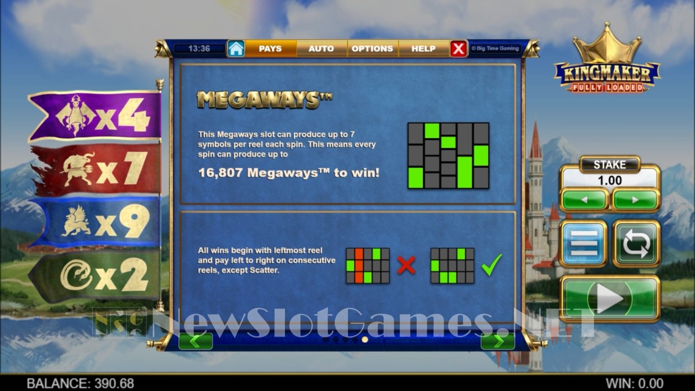 Kingmaker Fully Loaded Slot Slot Image in Demo - pic. 8