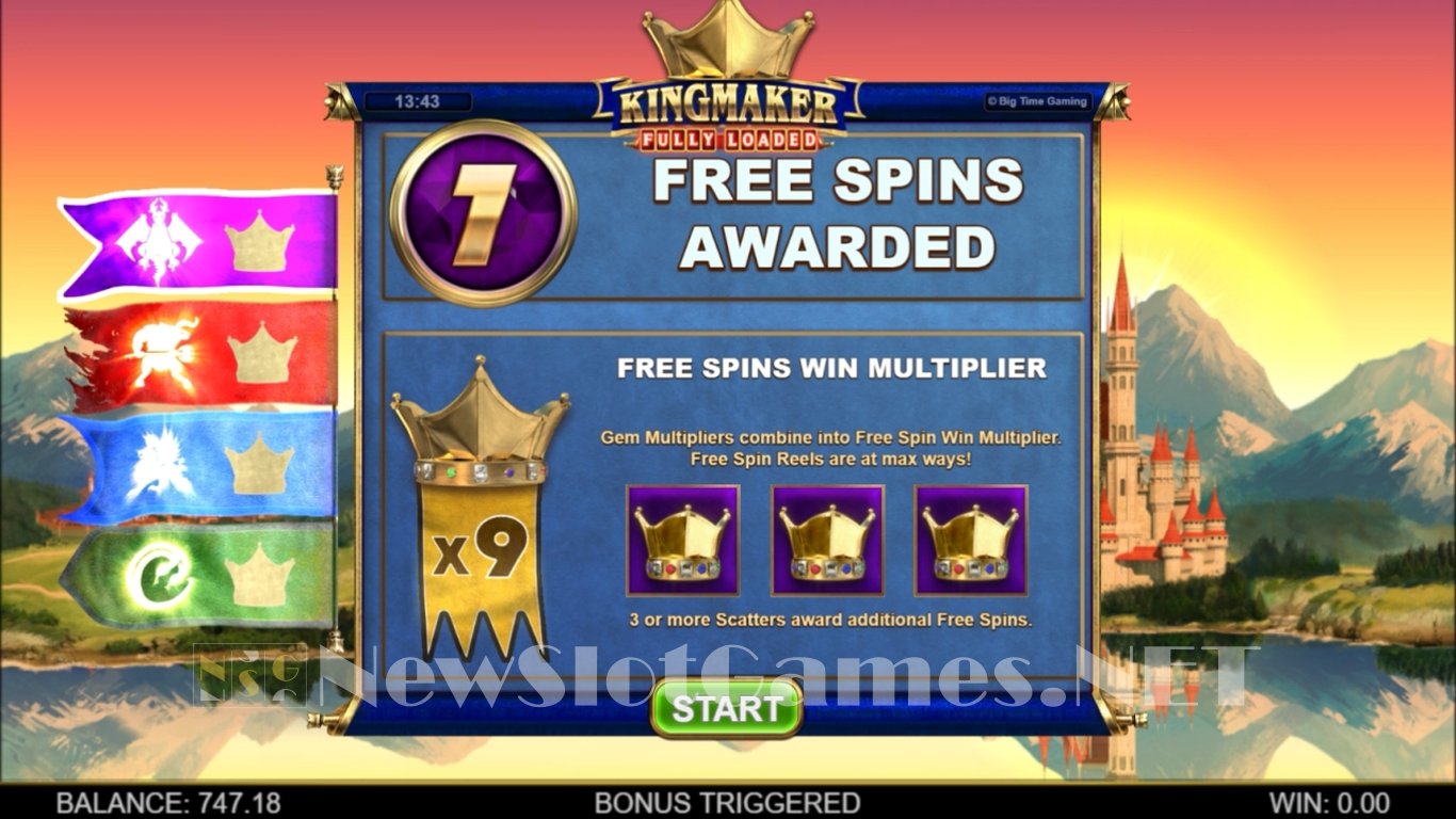 Kingmaker Fully Loaded Slot Slot Image in Demo - pic. 9