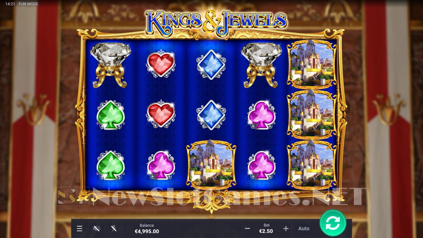 Kings and Jewels  Slot Demo Image