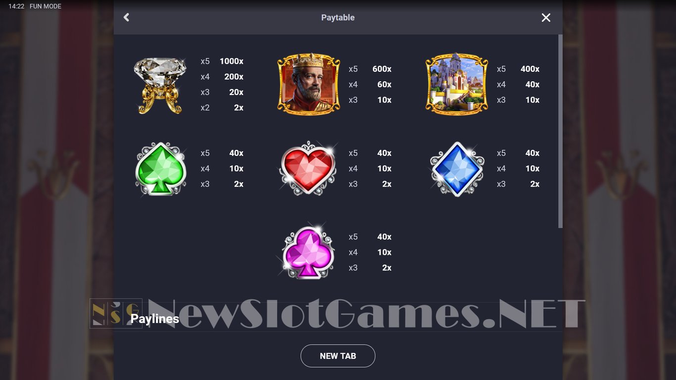 Kings and Jewels  Slot Slot Image in Demo - pic. 3