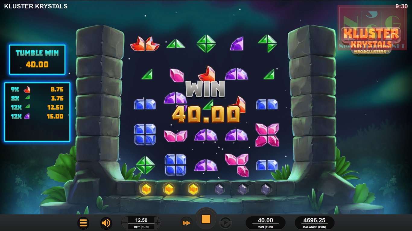 Kluster Krystals Megaclusters Slot Slot Image in Demo - pic. 3