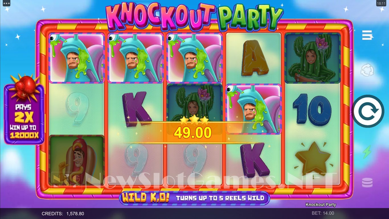 Knockout Party Slot Slot Image in Demo - pic. 11