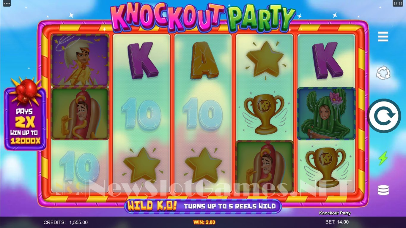 Knockout Party Slot Slot Image in Demo - pic. 13