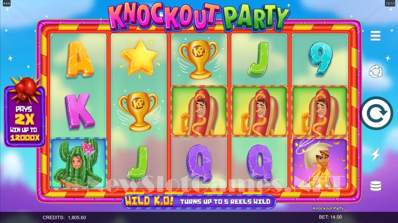 Knockout Party Slot Slot Image in Demo - pic. 2