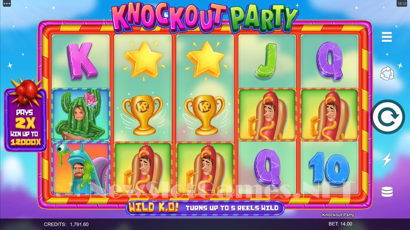 Knockout Party Slot Slot Image in Demo - pic. 3
