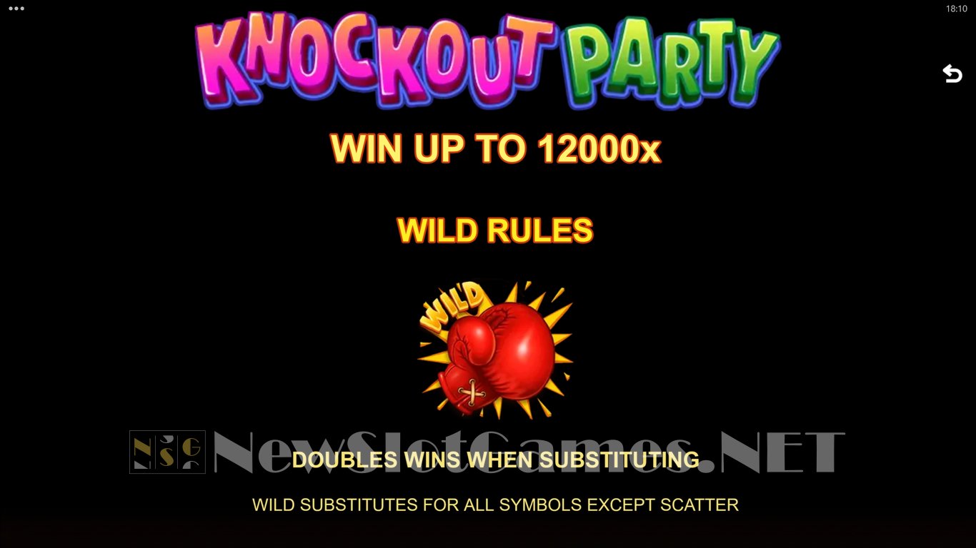 Knockout Party Slot Slot Image in Demo - pic. 5