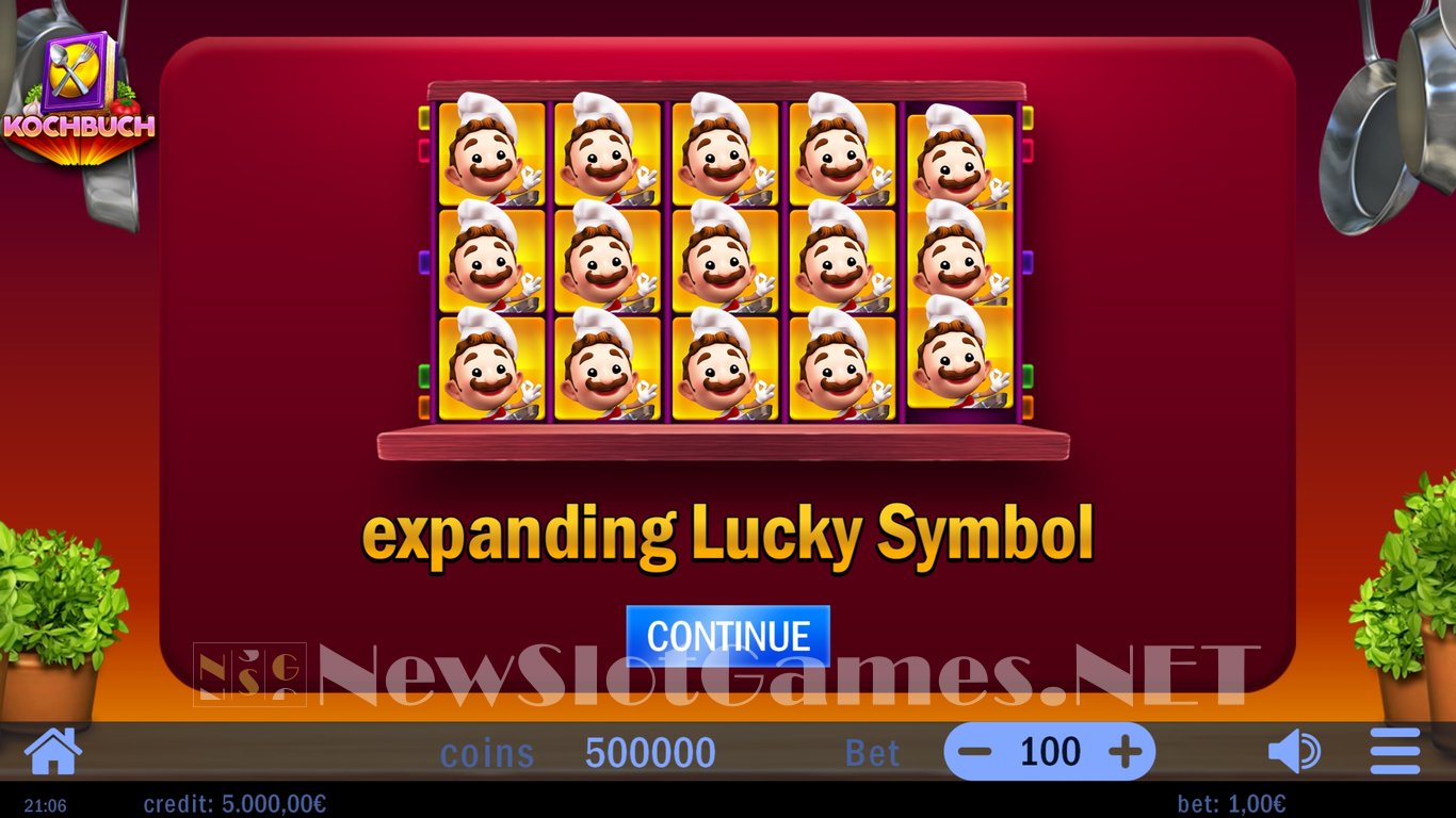 Kochbuch Slot Demo Image