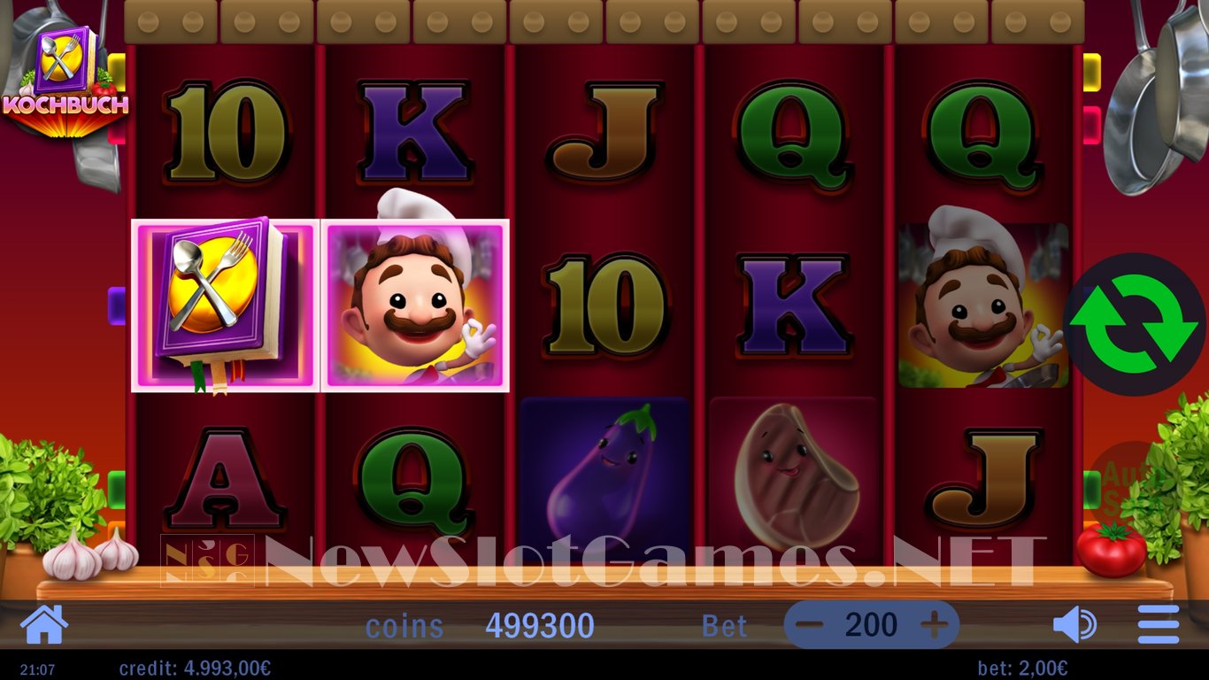 Kochbuch Slot Slot Image in Demo - pic. 3