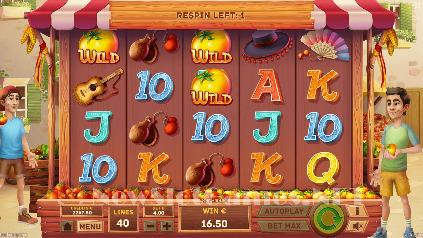 La Tomatina Slot Demo Image