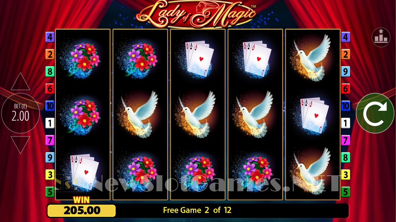 Lady of Magic Slot Demo Image