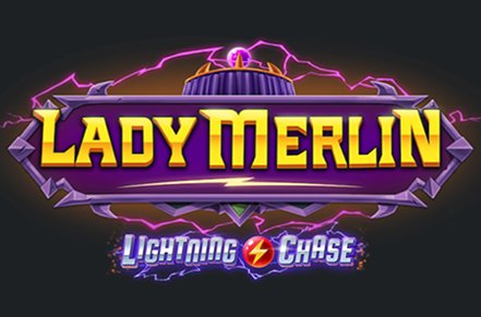 Lady Merlin Slot Logo