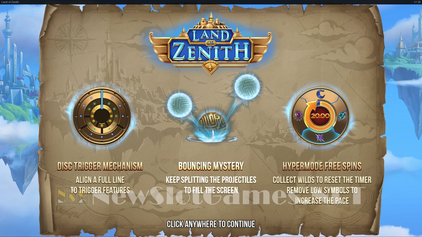Land of Zenith Slot Demo Image