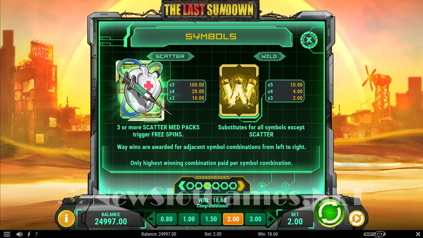 The Last Sundown Slot Slot Image in Demo - pic. 6