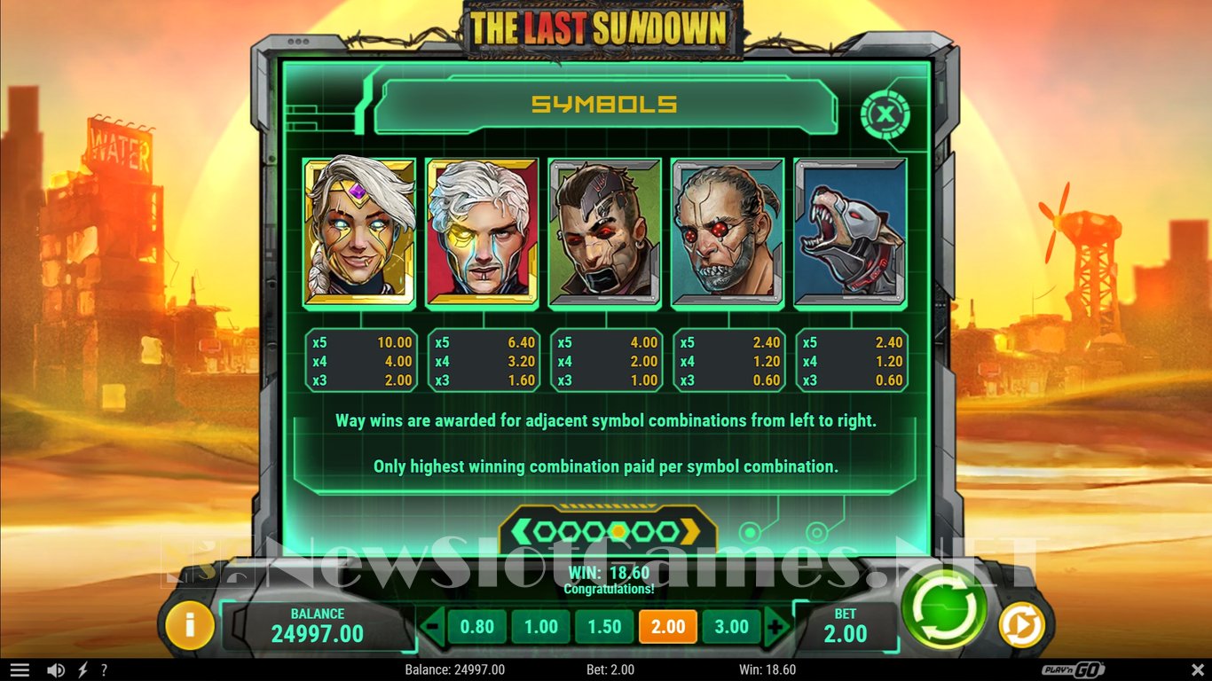 The Last Sundown Slot Slot Image in Demo - pic. 7