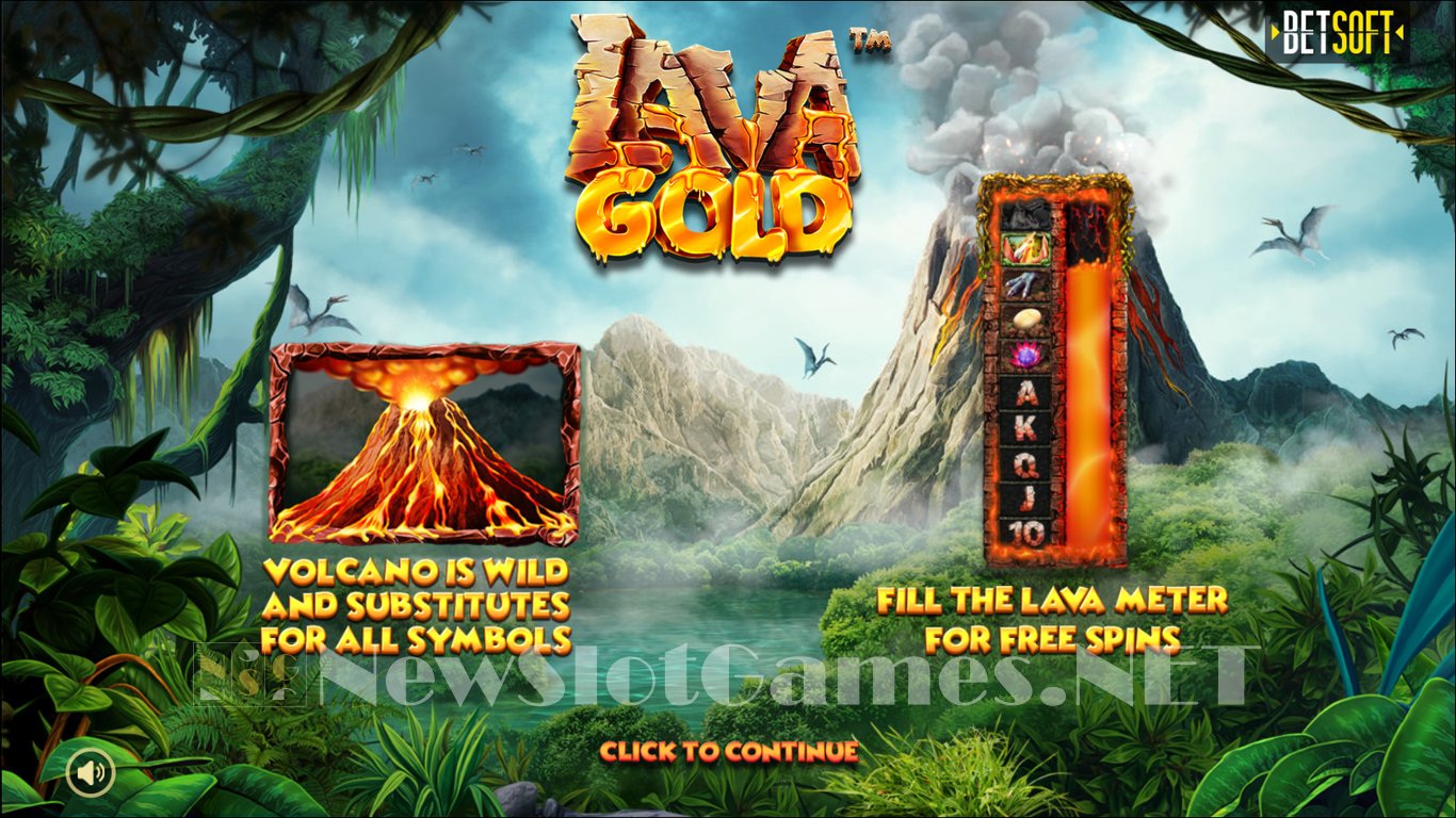 Lava Gold Slot Demo Image