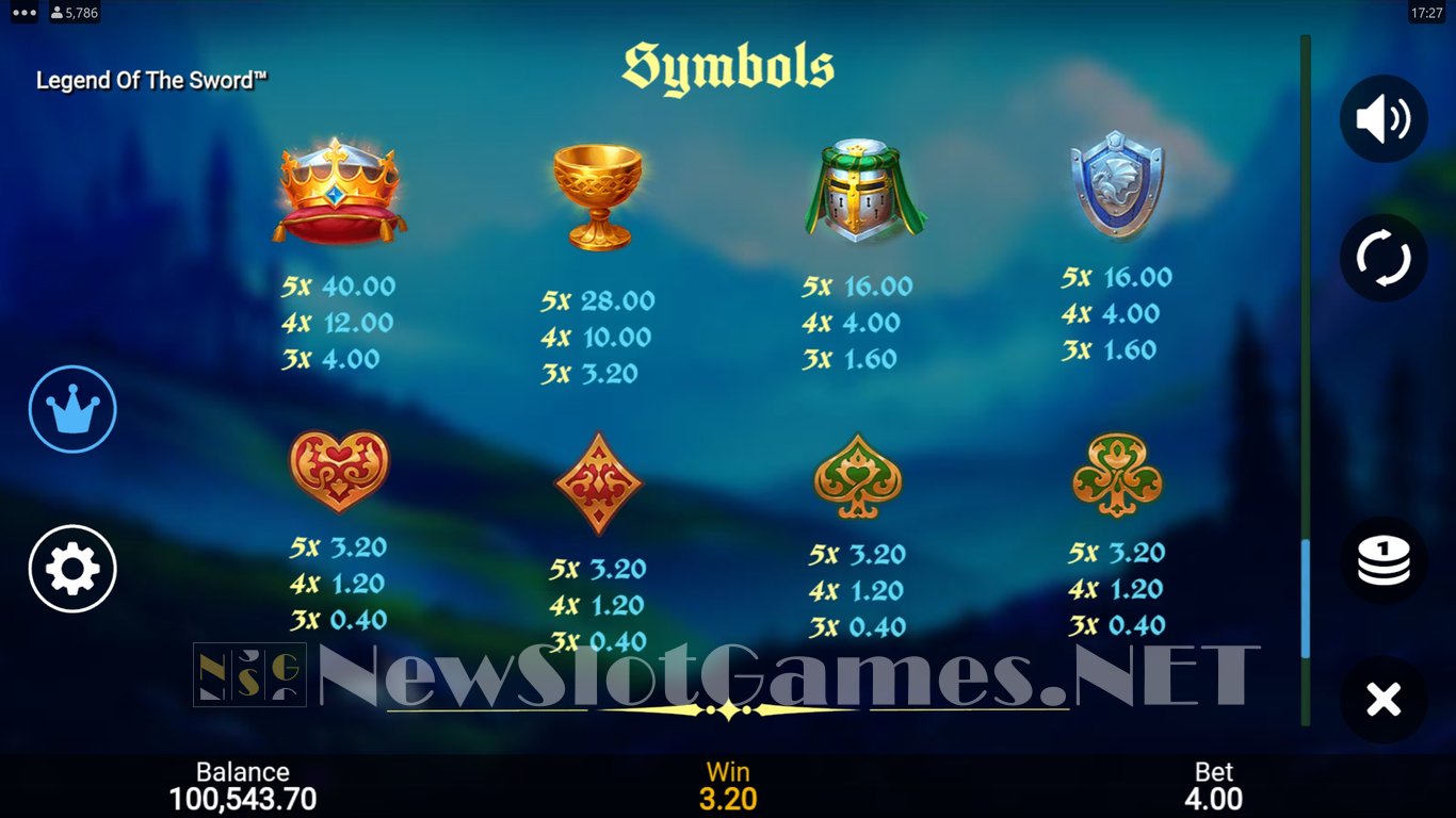 Legend of the Sword Slot Slot Image in Demo - pic. 6