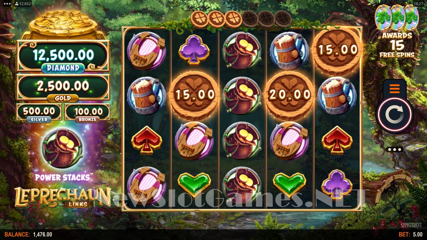 Leprechaun Links Slot Slot Image in Demo - pic. 10