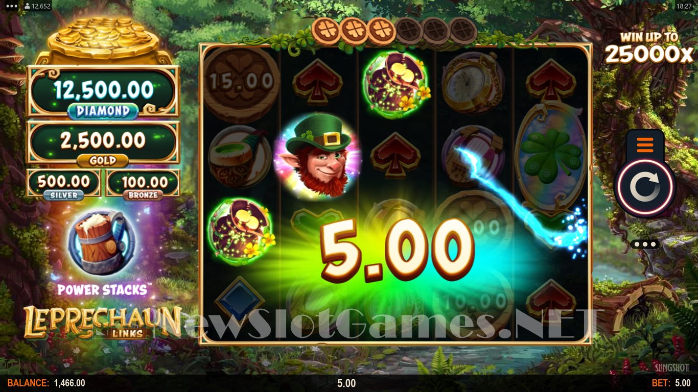 Leprechaun Links Slot Slot Image in Demo - pic. 11