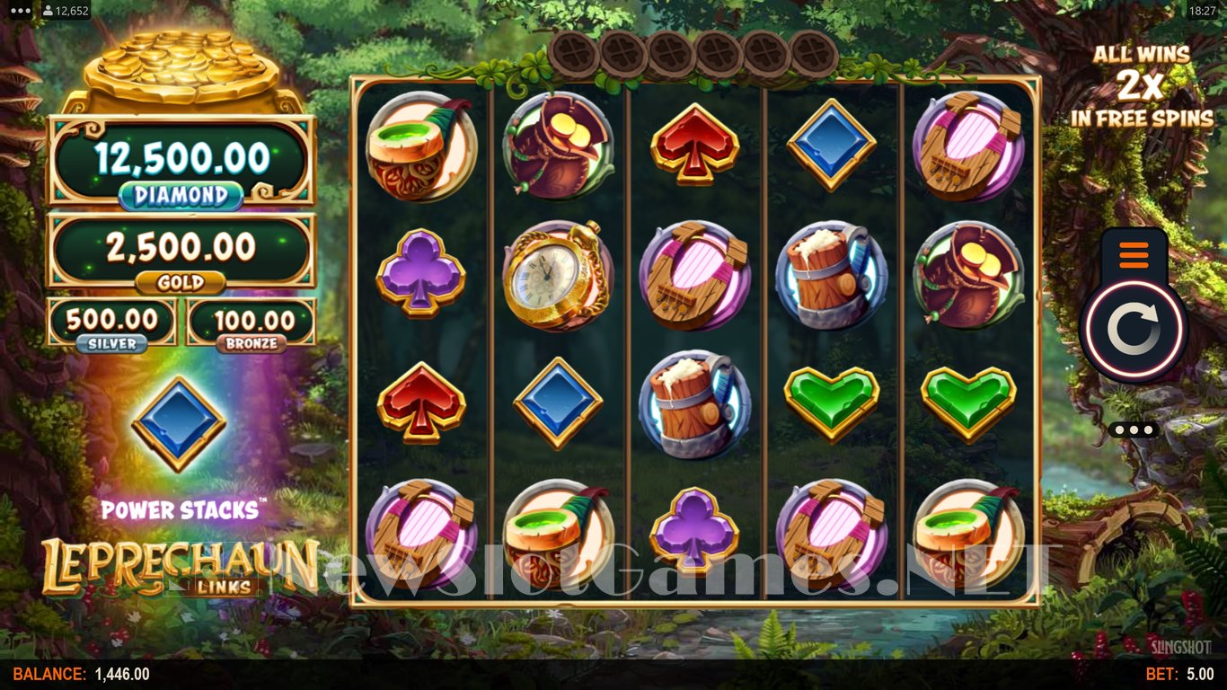 Leprechaun Links Slot Slot Image in Demo - pic. 12