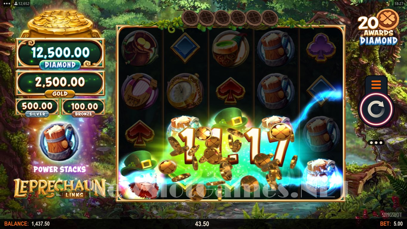 Leprechaun Links Slot Slot Image in Demo - pic. 8