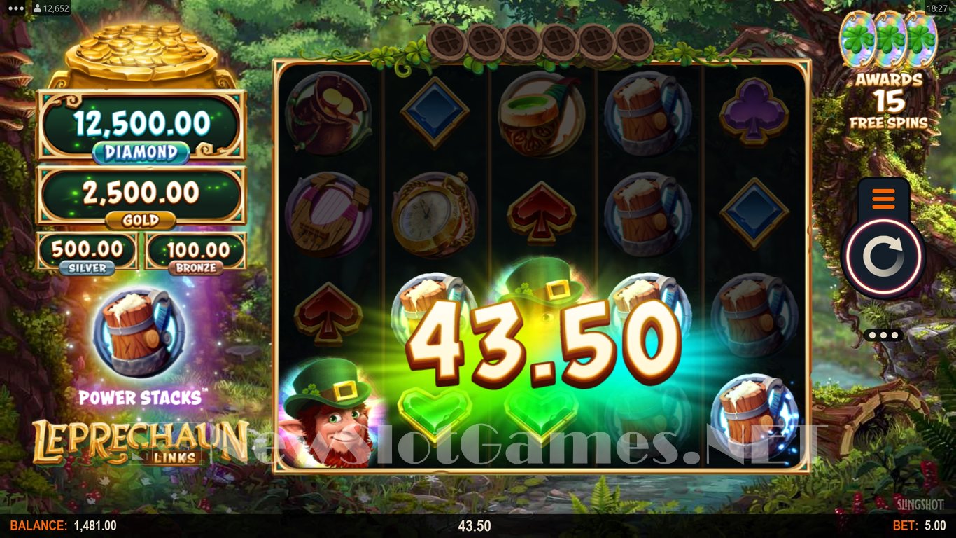 Leprechaun Links Slot Slot Image in Demo - pic. 9