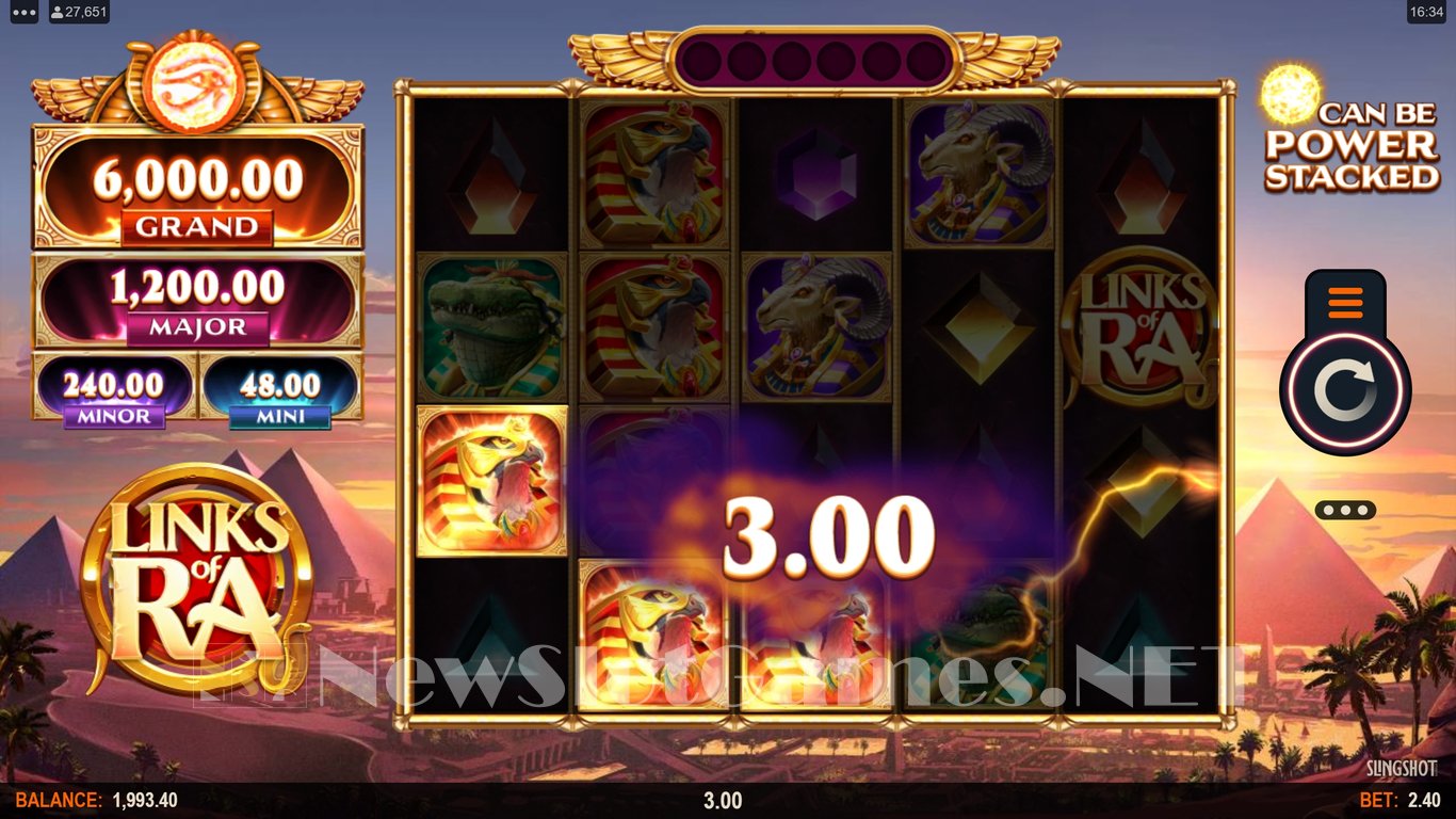 Links of Ra Slot Slot Image in Demo - pic. 3